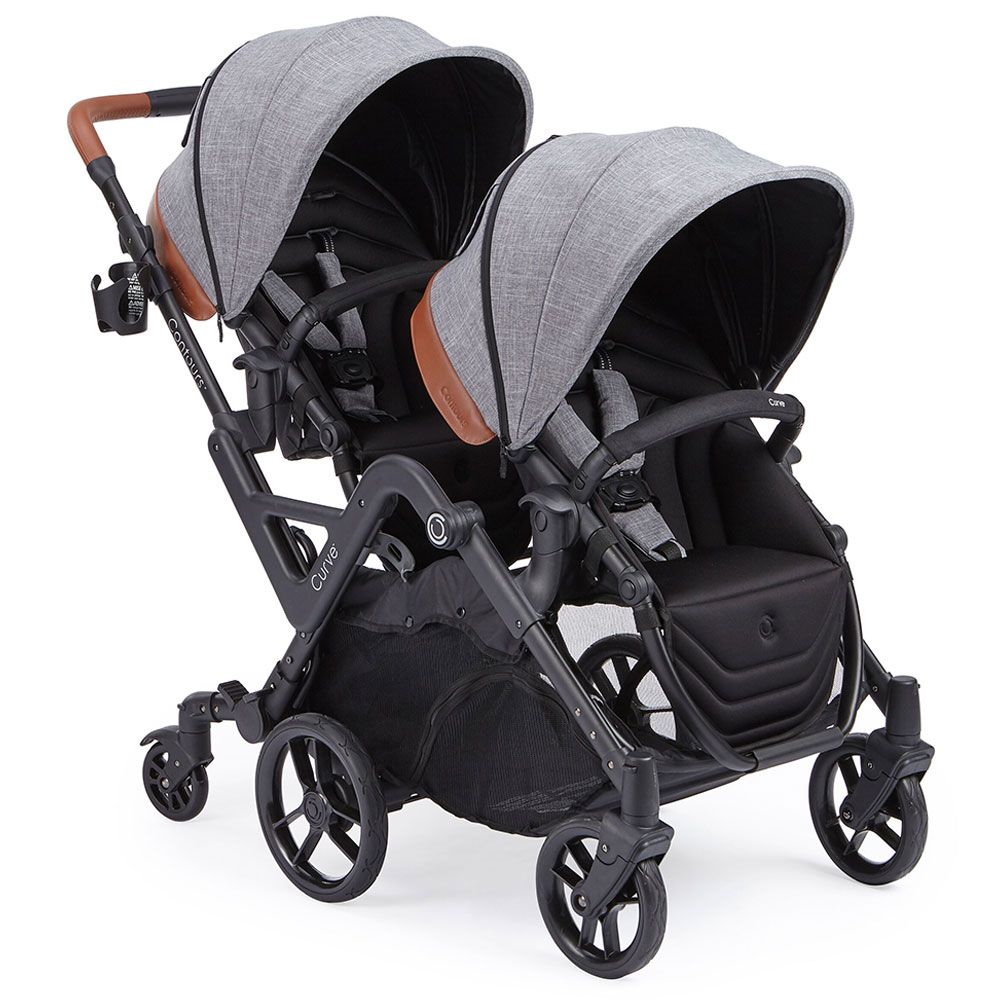 Tandem double outlet buggy